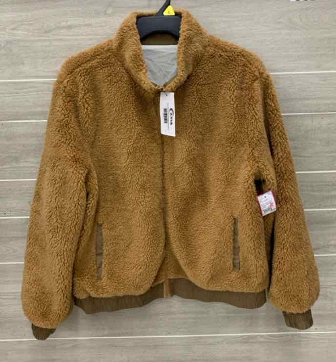 Zyia Brown Womens Size L/XL Jacket (Outdoor)