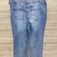 Fashion Nova Size 18 Blue Plus Jeans