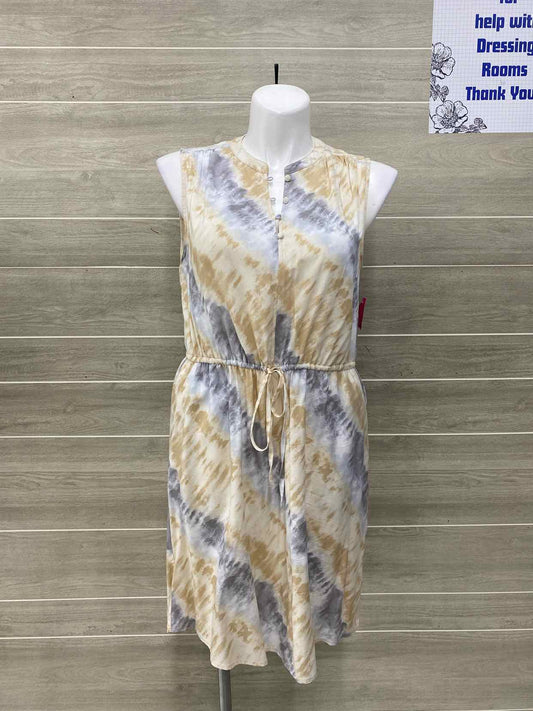 Time & Tru Tan Womens Size 12/14 Dress