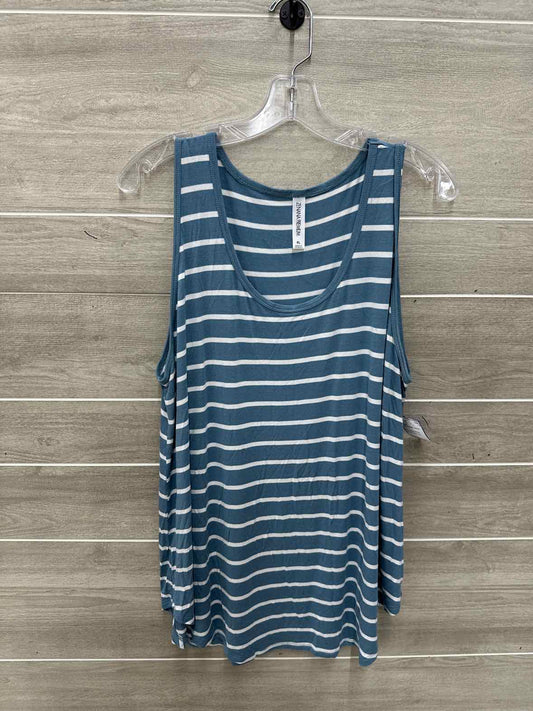 Zenana Size XL Blue Womens Tank Top