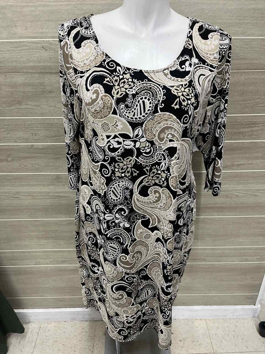 Size 2X Black Plus Dress
