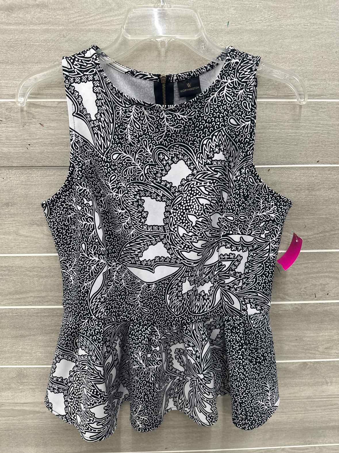 Worthington Size M Black Womens Tank Top