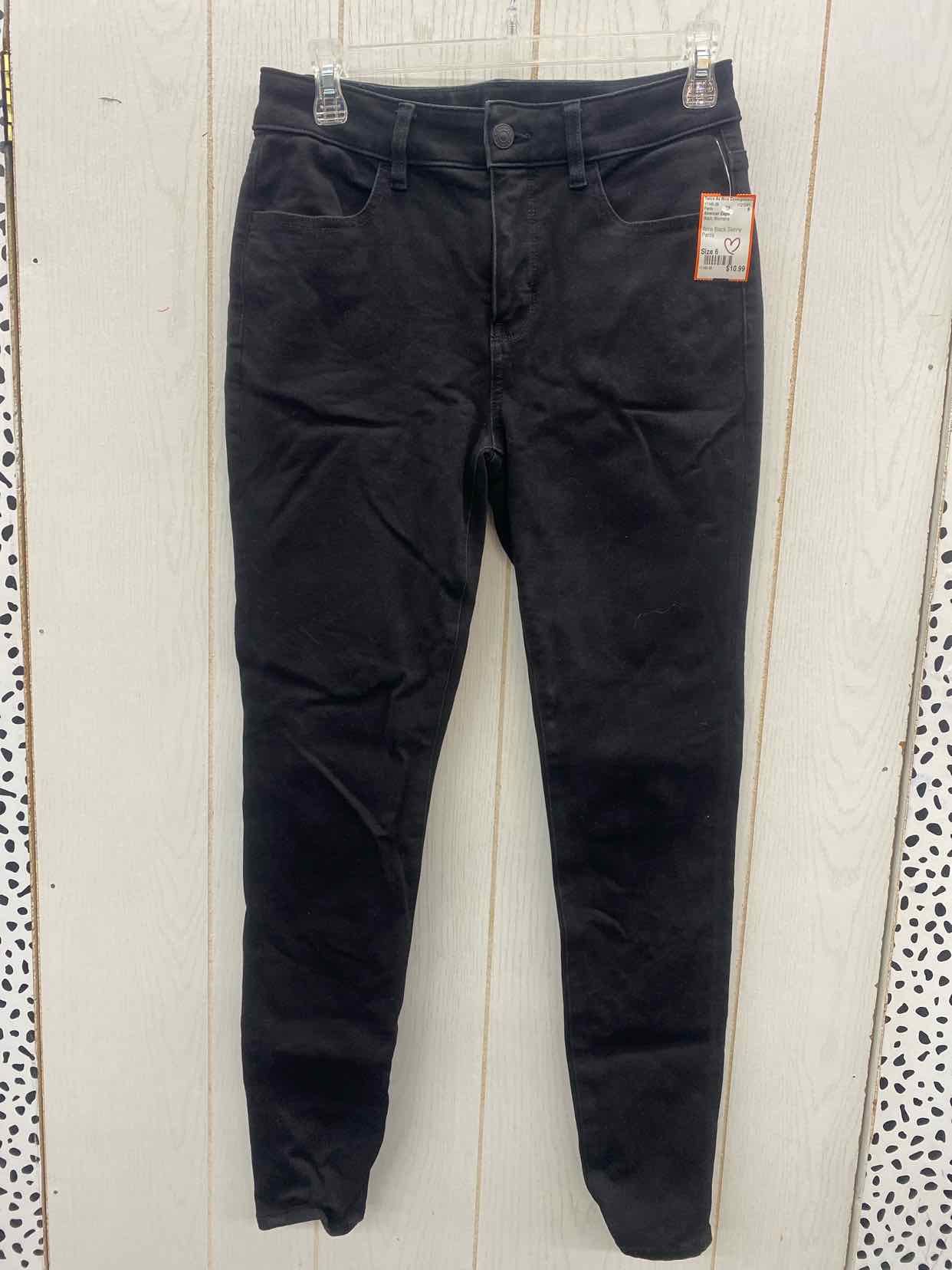 American Eagle Black Womens Size 6 Pants