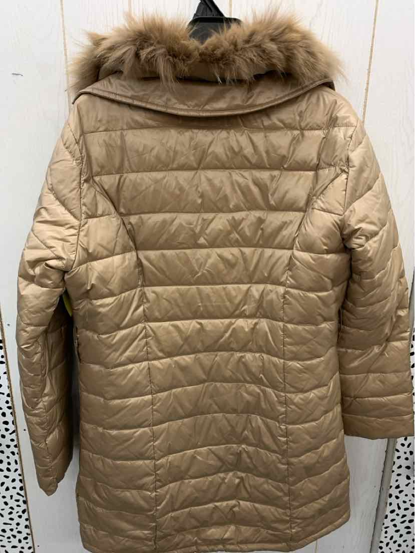 Tan Womens Size L Jacket (Outdoor)