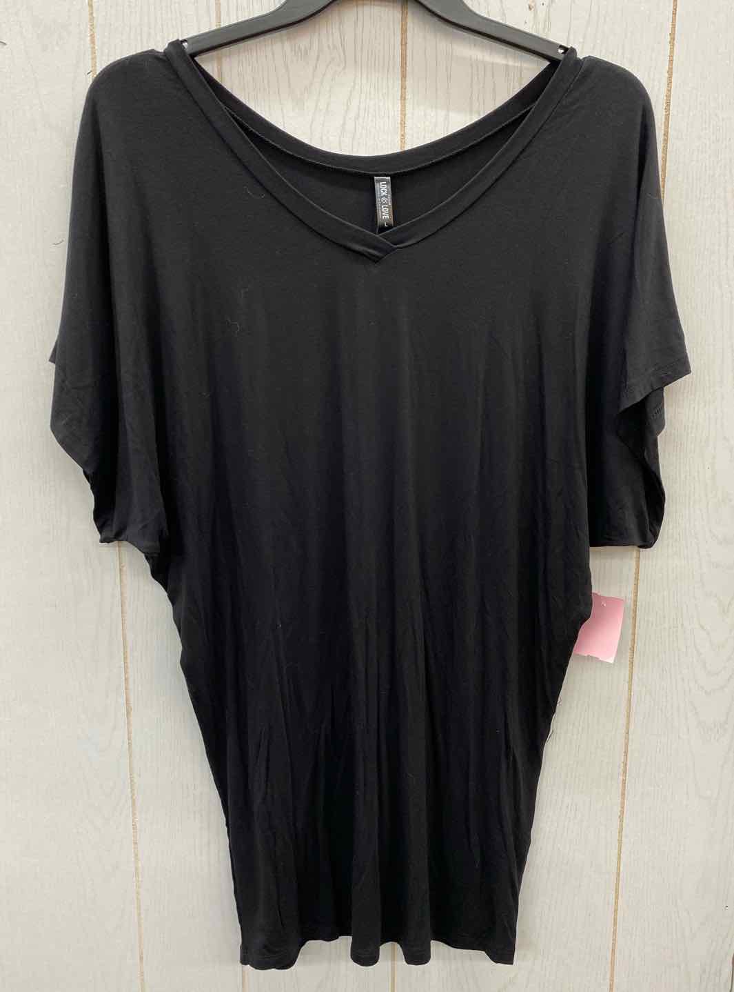 Black Womens Size L Shirt