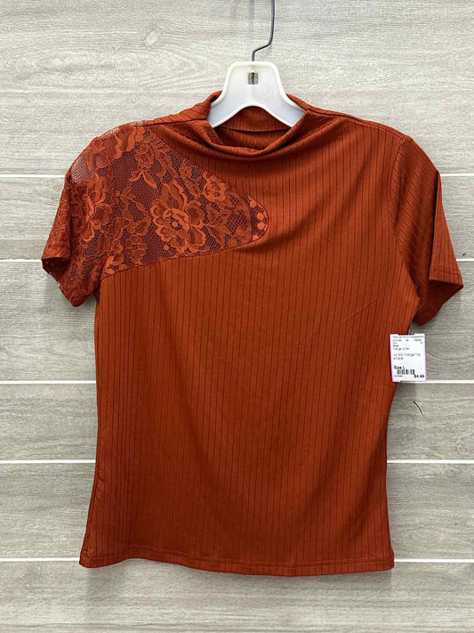 Shein Orange Junior Size L Shirt