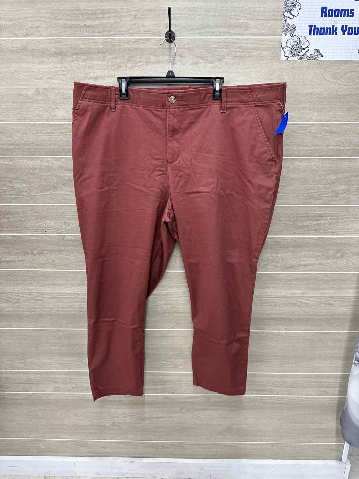 Lee Size 24W Burgundy Plus Pants