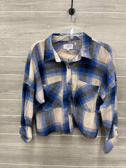 Size M Blue Womens Shirt