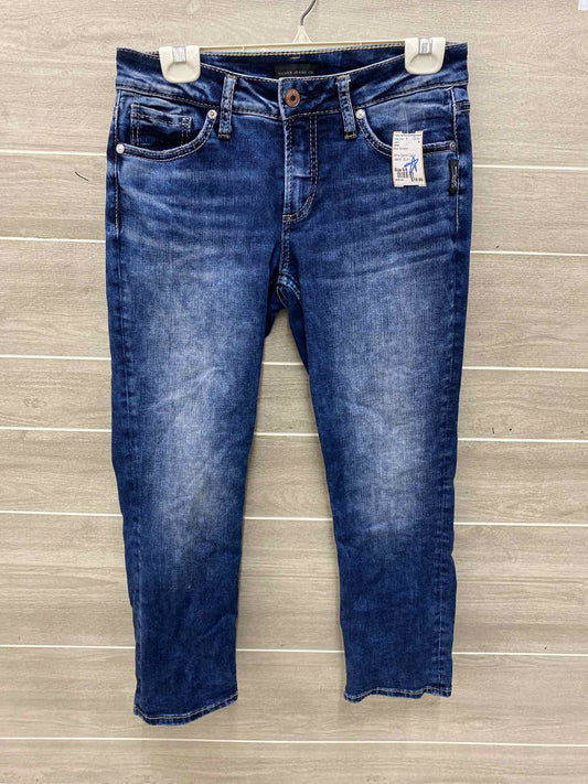 Silver Blue Womens Size 6/8 Jeans