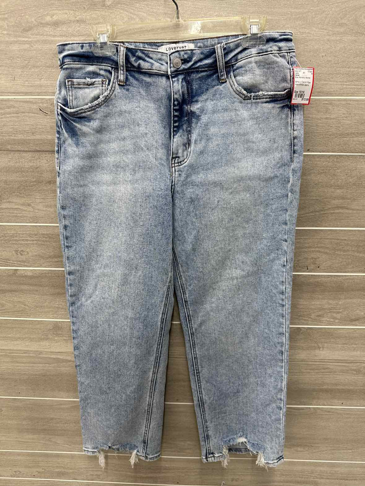 Vervet Size 15/16 Blue Womens Jeans
