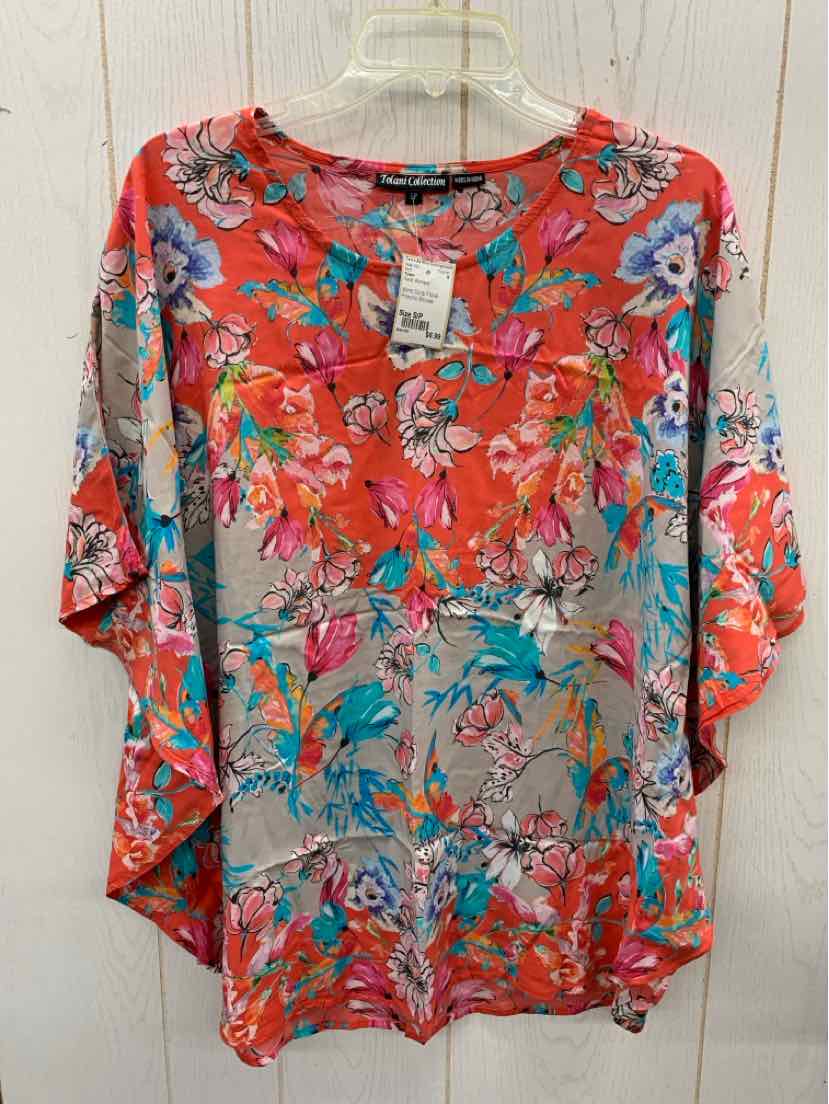 Tolani Coral Womens Size S/P Shirt