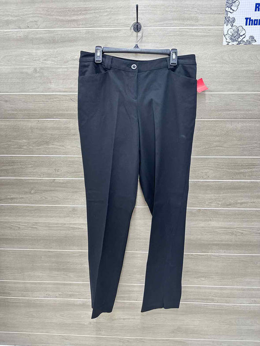 Lane Bryant Black Womens Women Size 14 Long Pants
