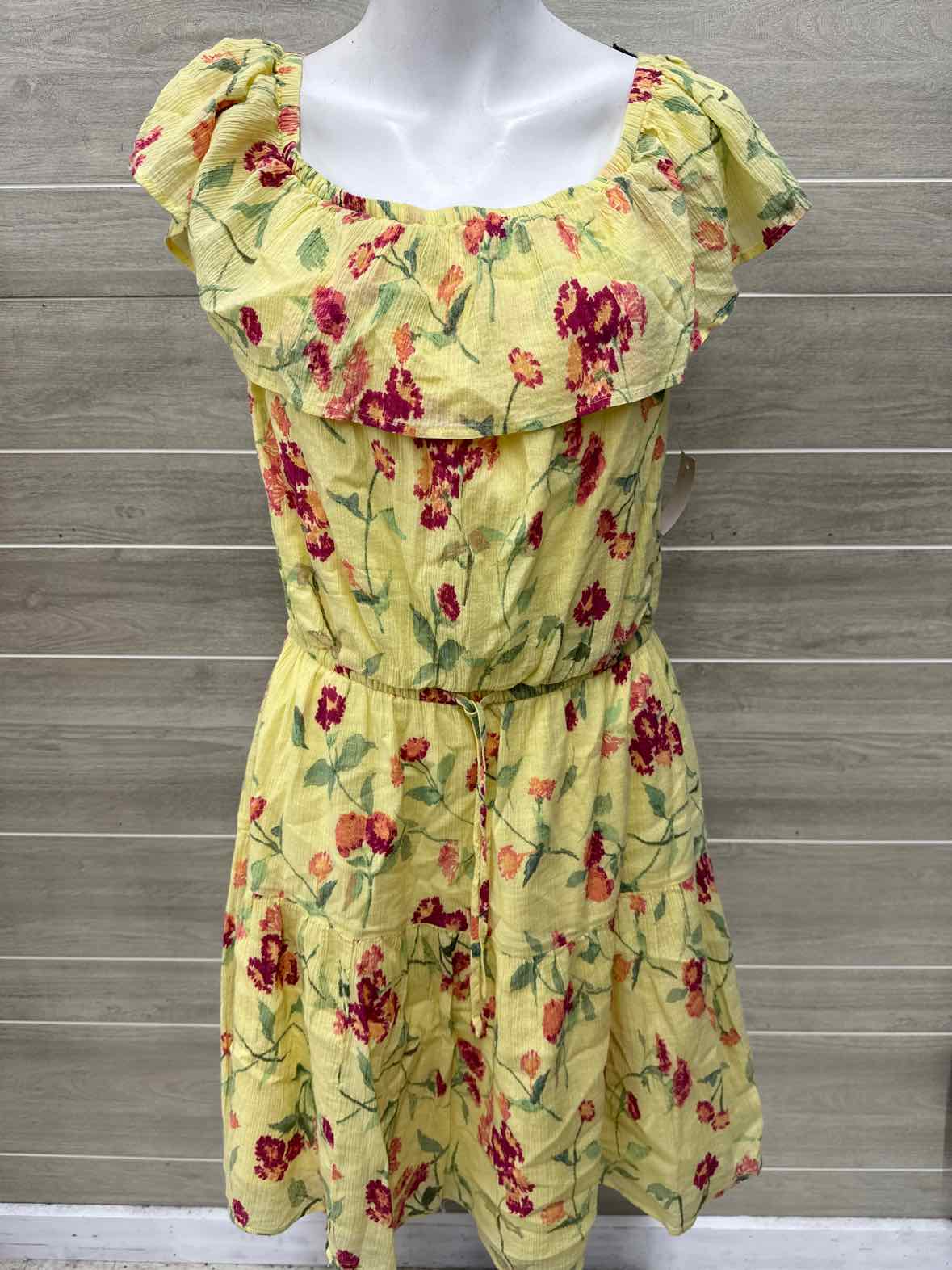 Ralph Lauren Size 10 Yellow Womens Dress