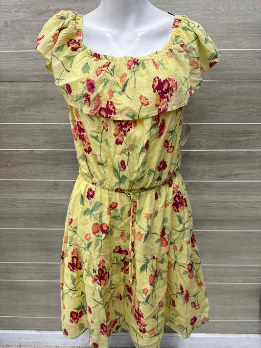 Ralph Lauren Size 10 Yellow Womens Dress