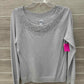 Chico's Size S Silver Womens Shirt