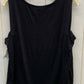 Belle & Sky Black Womens Size L Tank Top