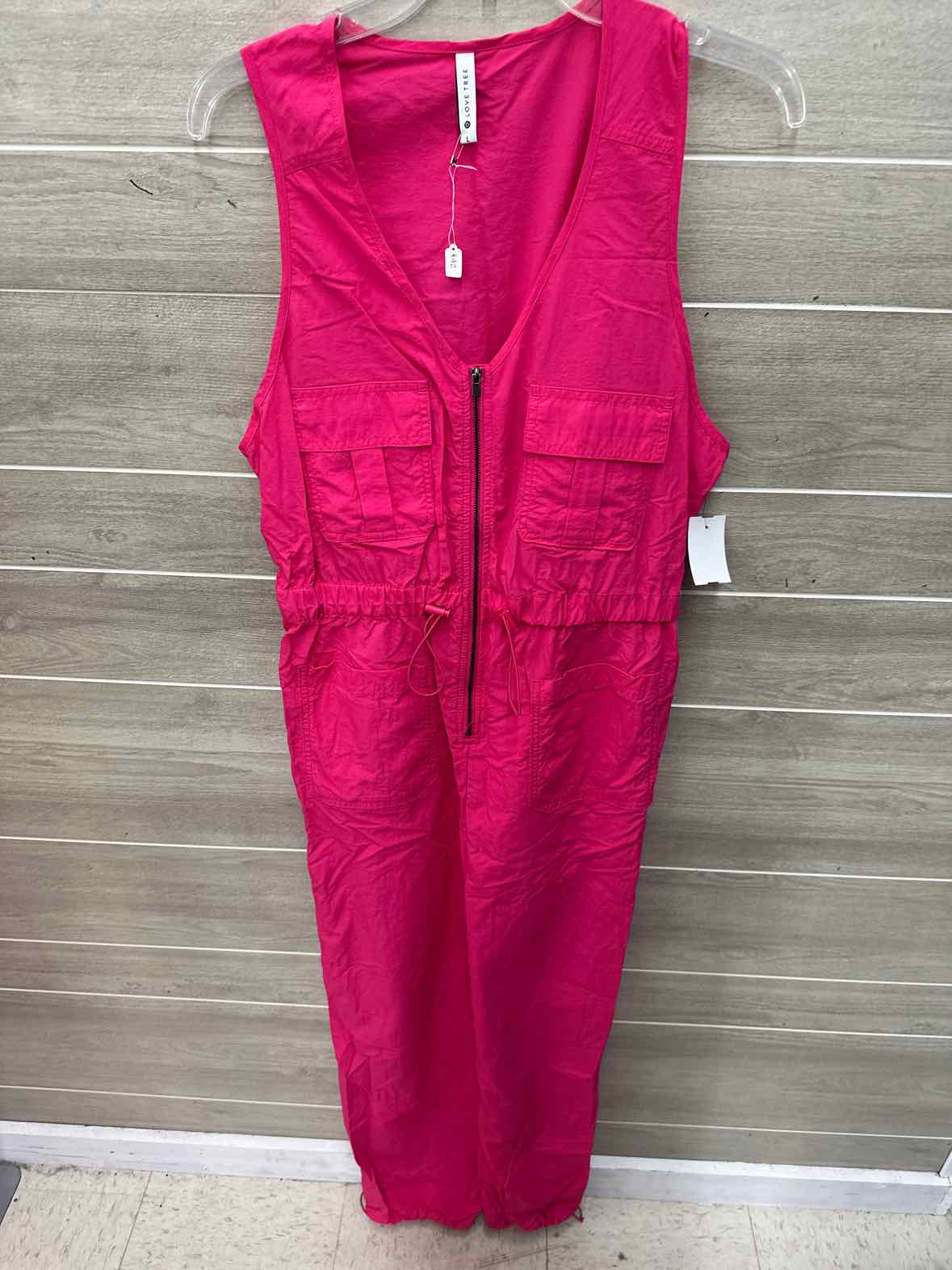 Love Tree Size L Pink Womens Jumper