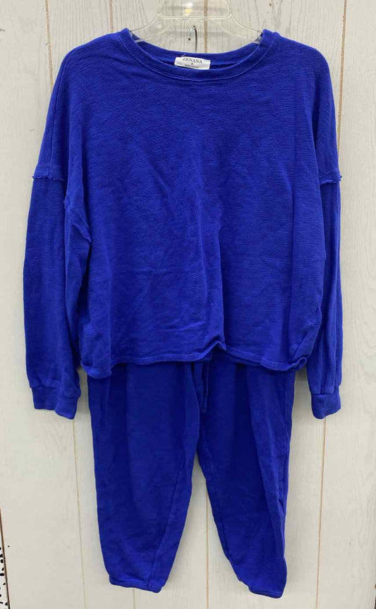 Zenana Purple Womens Size Small Pant Set