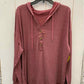 Burgundy Womens Size XL Shirt