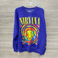 Size 1X/2X Purple Womens Sweatshirt