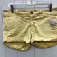 American Eagle Yellow Womens Size 6 Shorts