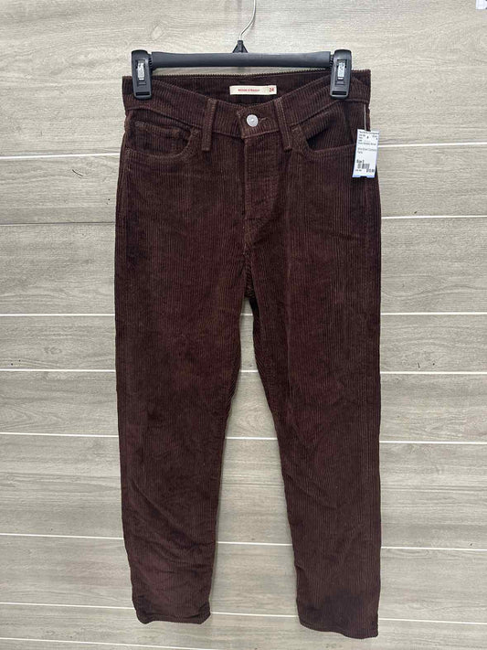 Levis Size 0 Brown Womens Pants