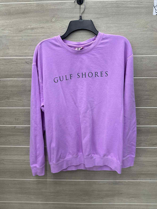 Comfort Colors Size M Lavender Womens Sweatshirt