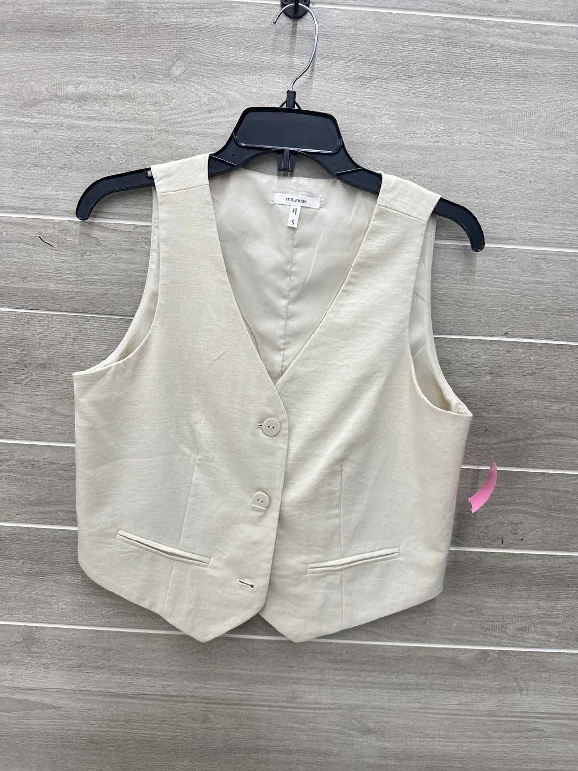Maurices Size S Cream Womens Vest
