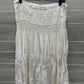 Size L/XL Cream Womens Skirt