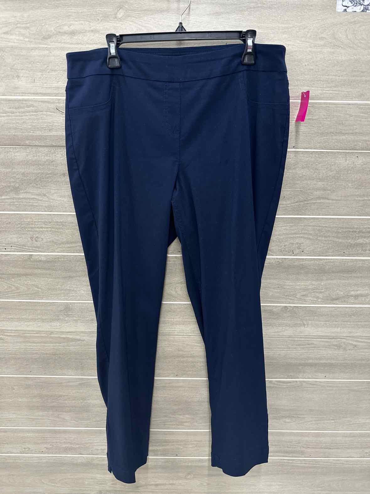 Slim-sation Size 16 Blue Plus Pants