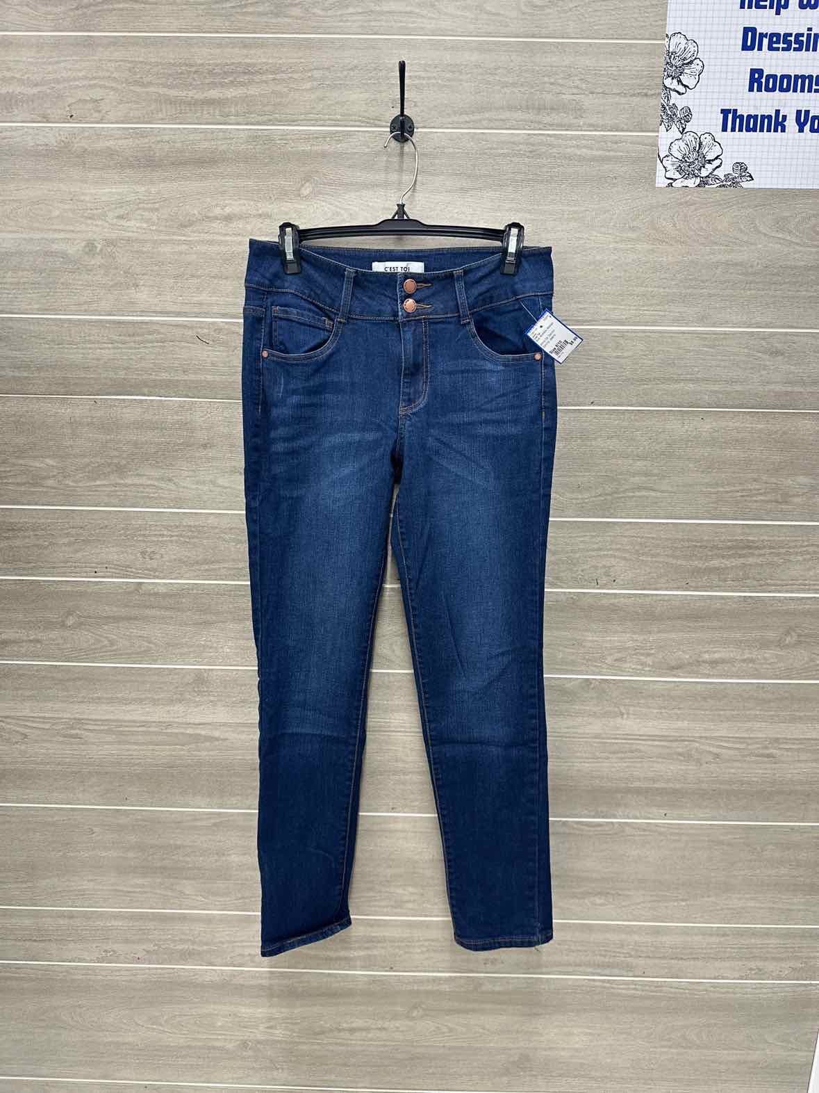 Cest Toi Size 8/10 Blue Womens Jeans