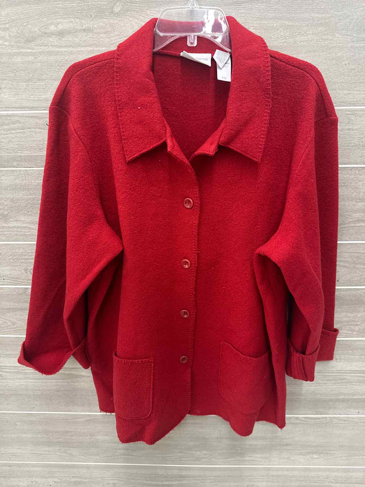 Liz Claiborne Size XL Red Womens Jacket (Outdoor)
