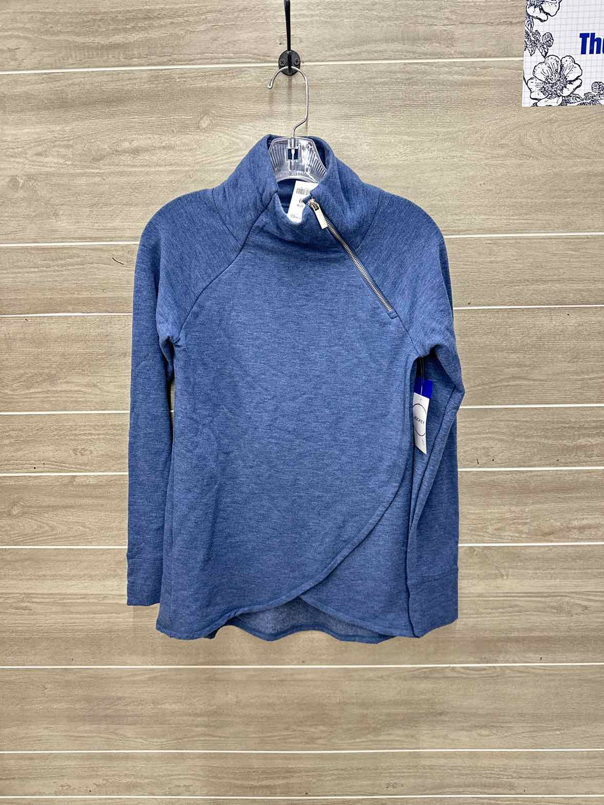 Jockey Size XS Blue Womens Sweatshirt