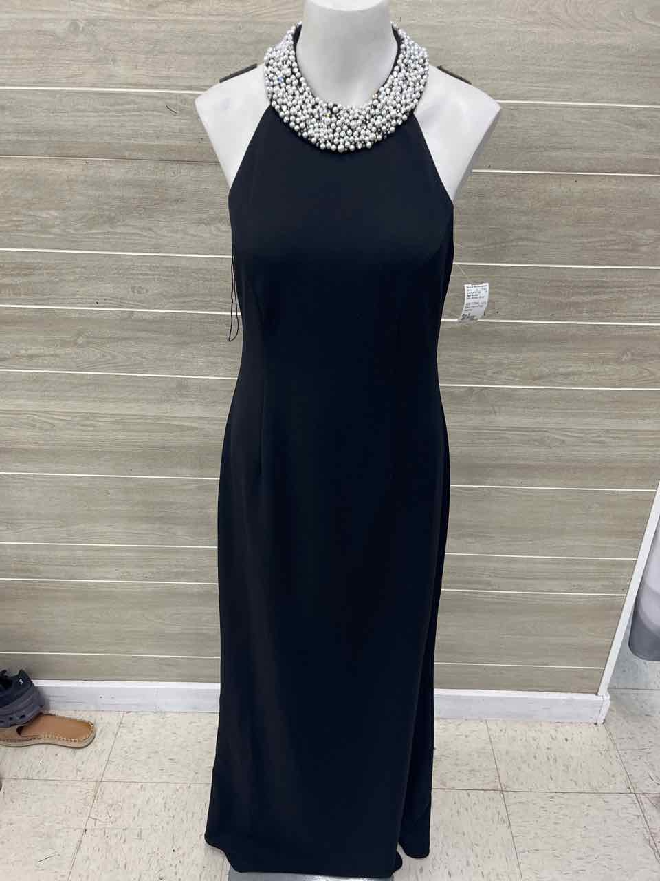 Papell Boutique Size 6 Black Womens Gown/Evening Wear