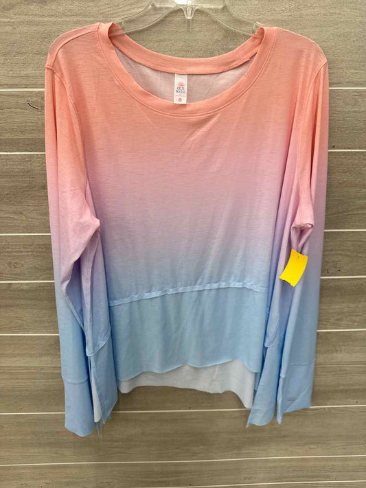 Pink Womens Women Size 2X Shirt