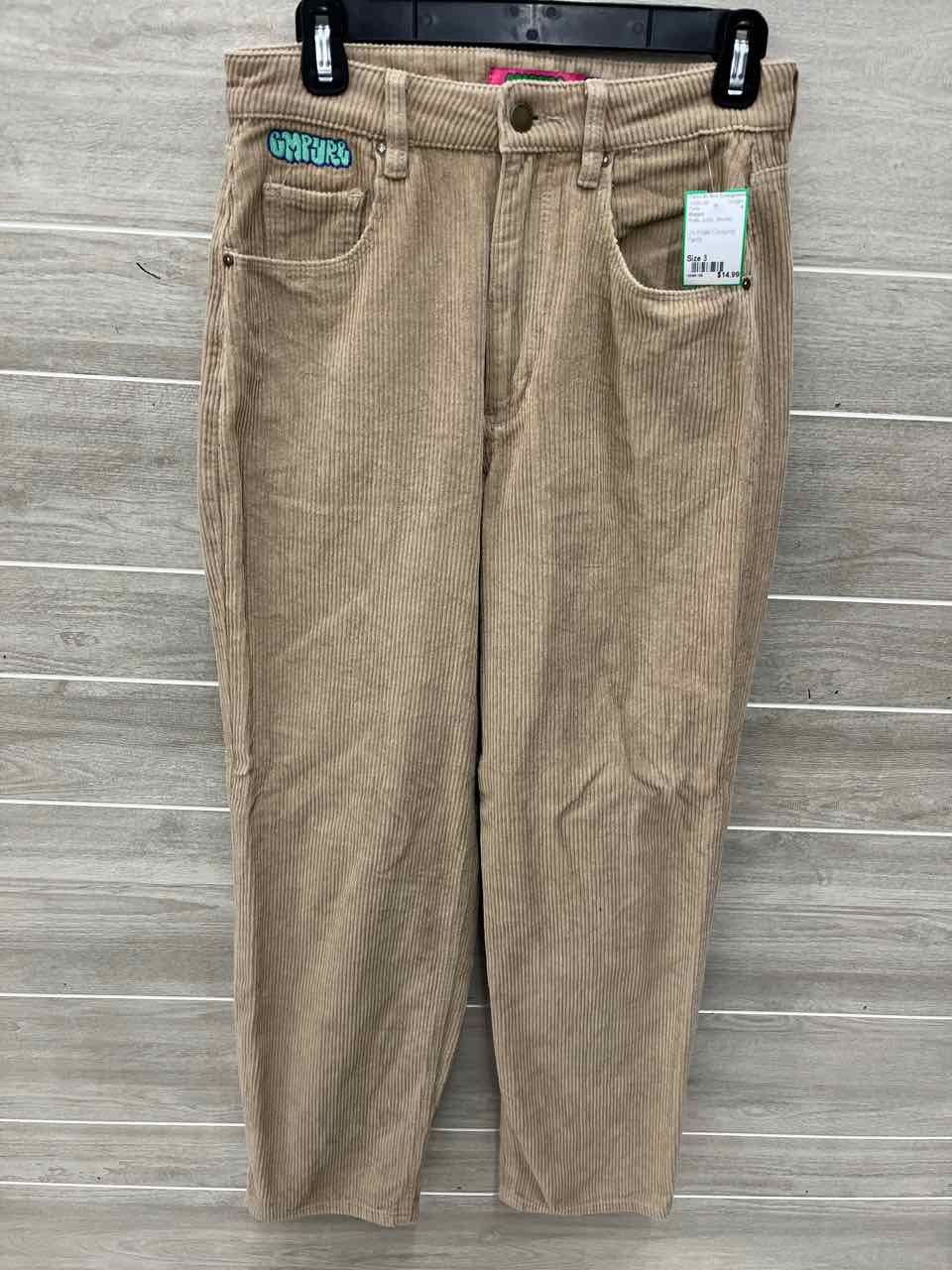 Empyre Size 3 Khaki Junior Pants