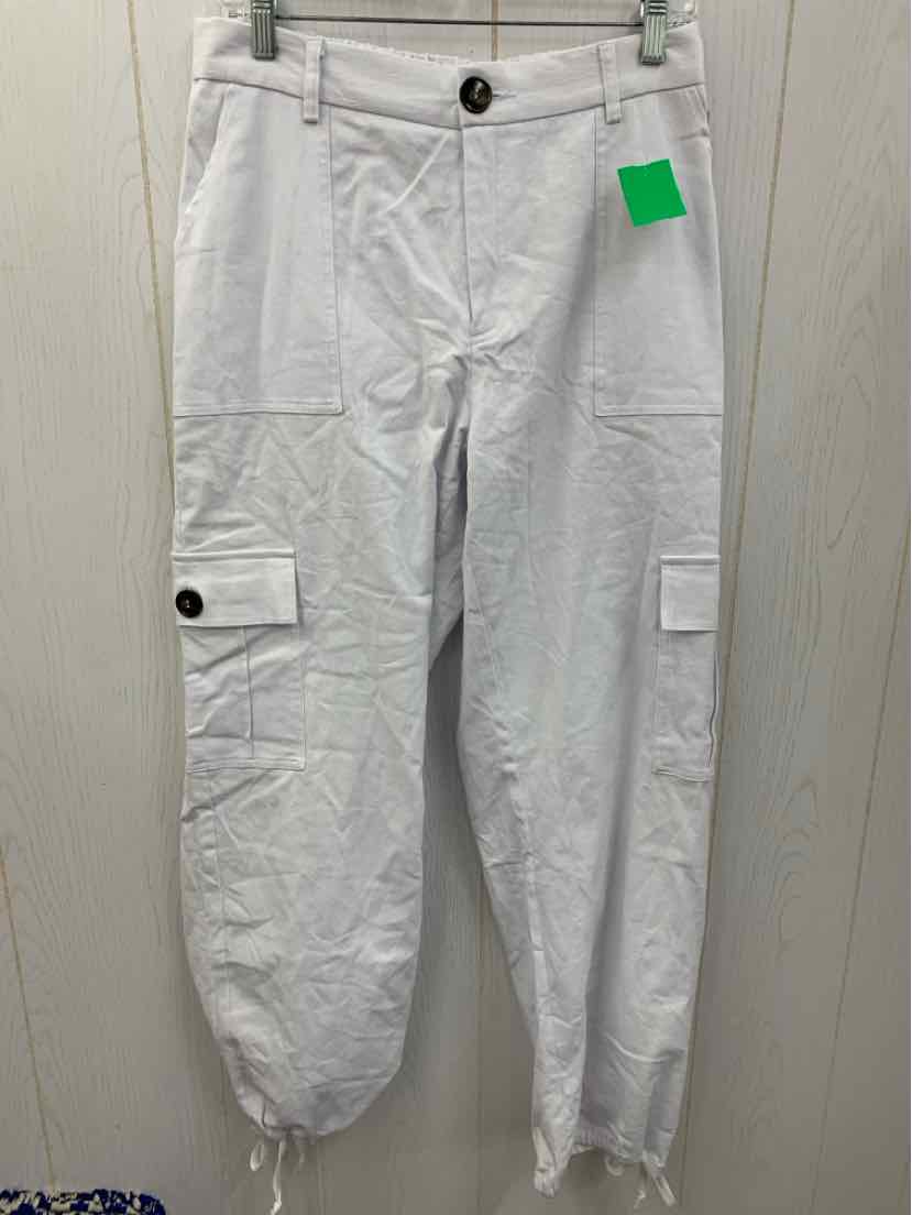 White Womens Size 12 Pants