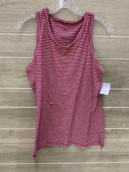 Sonoma Red Womens Size L Tank Top