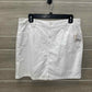 SJB White Womens Size 10 Skirt
