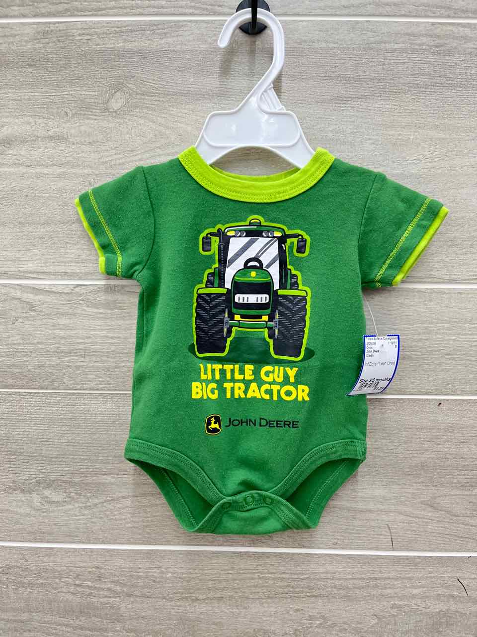 John Deere Infant 3/6 months Onsie
