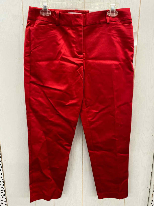 Liz Claiborne Red Womens Size 6P Pants