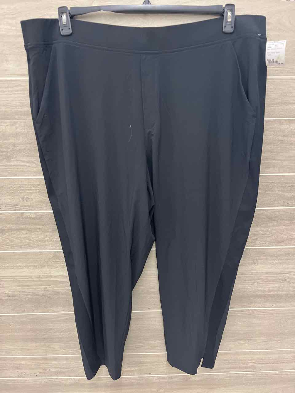 Athleta Size 24 Black Womens Pants