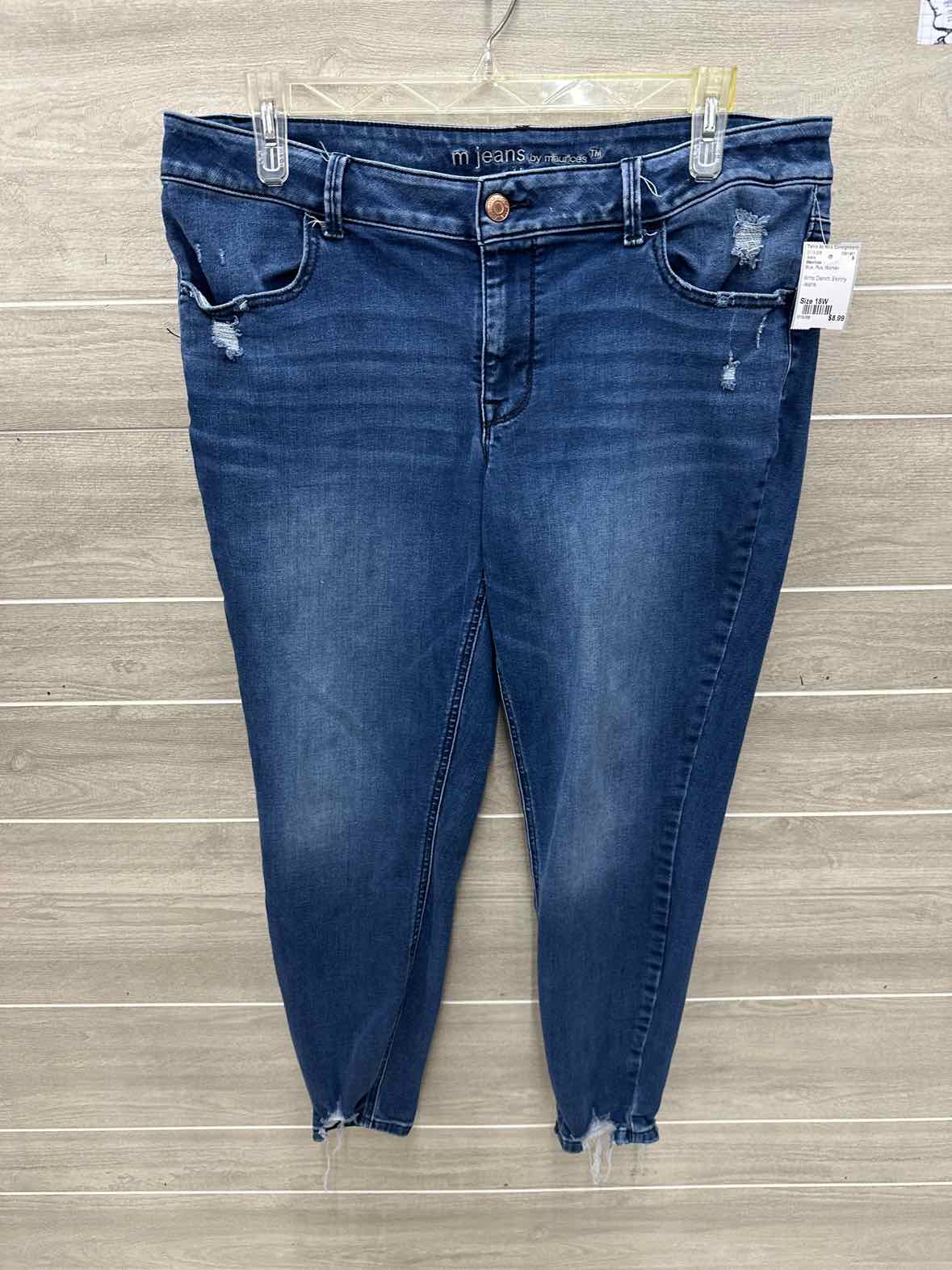 Maurices Size 18W Blue Plus Jeans