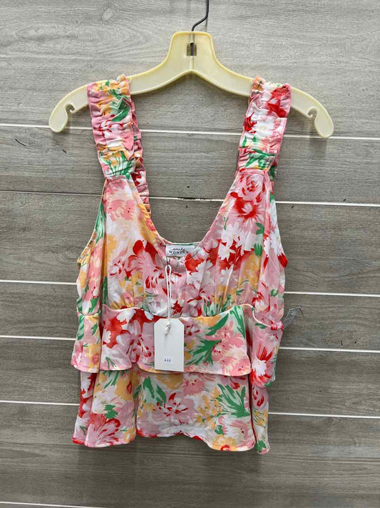 emily WONDER Size S Pink Womens Tank Top