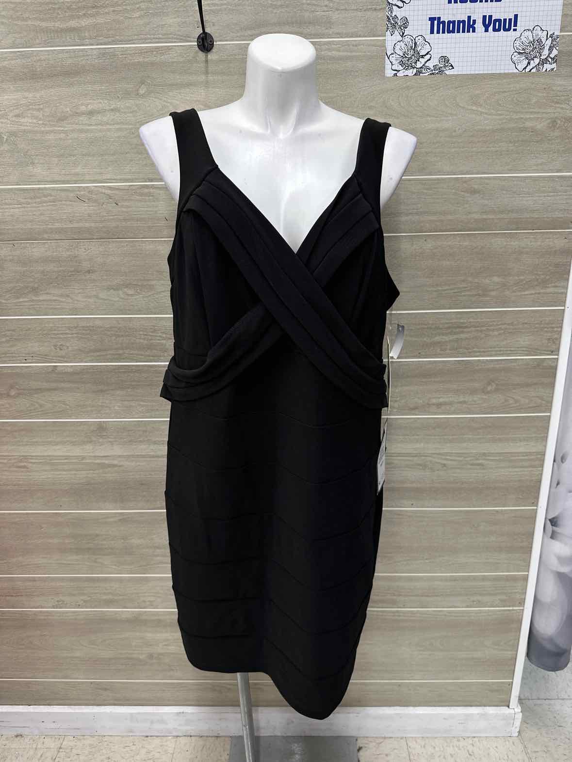 Emerald Sundae Size 18/20W Black Womens Dress