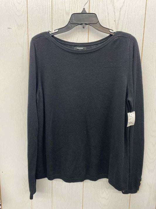 Premise Black Womens Size XL Sweater