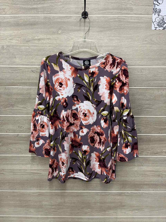 Bobeau Size S Purple Womens Shirt