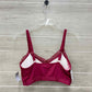 Burgundy Womens Women Size L/XL Bra