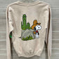 Size S Beige Womens Sweatshirt