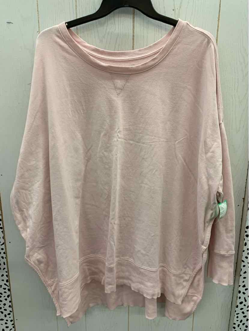 Terra & Sky Pink Womens Size 5X Sweatshirt